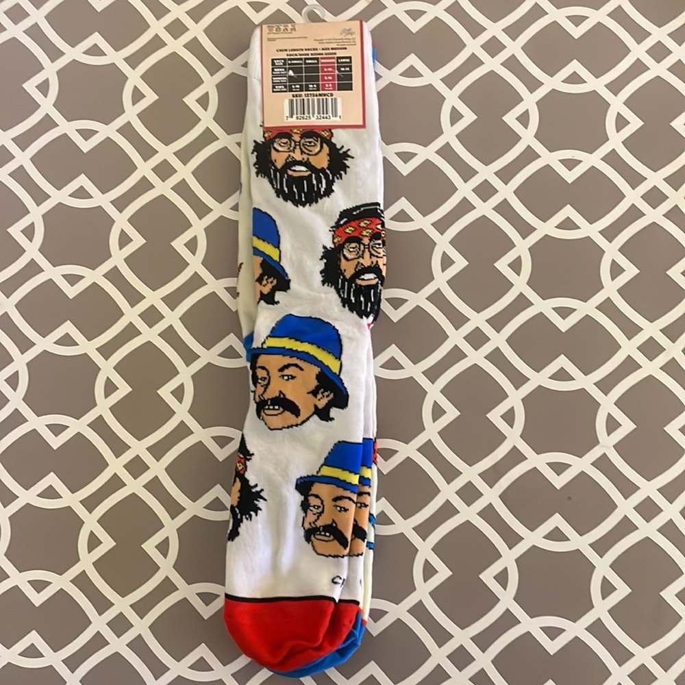 Cheech&Chong Crew Socks - Picture 2 of 2